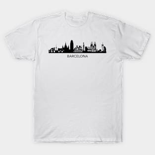 Barcelona Skyline T-Shirt